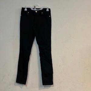 Black VENUS pants with rhinestone buttons size 4